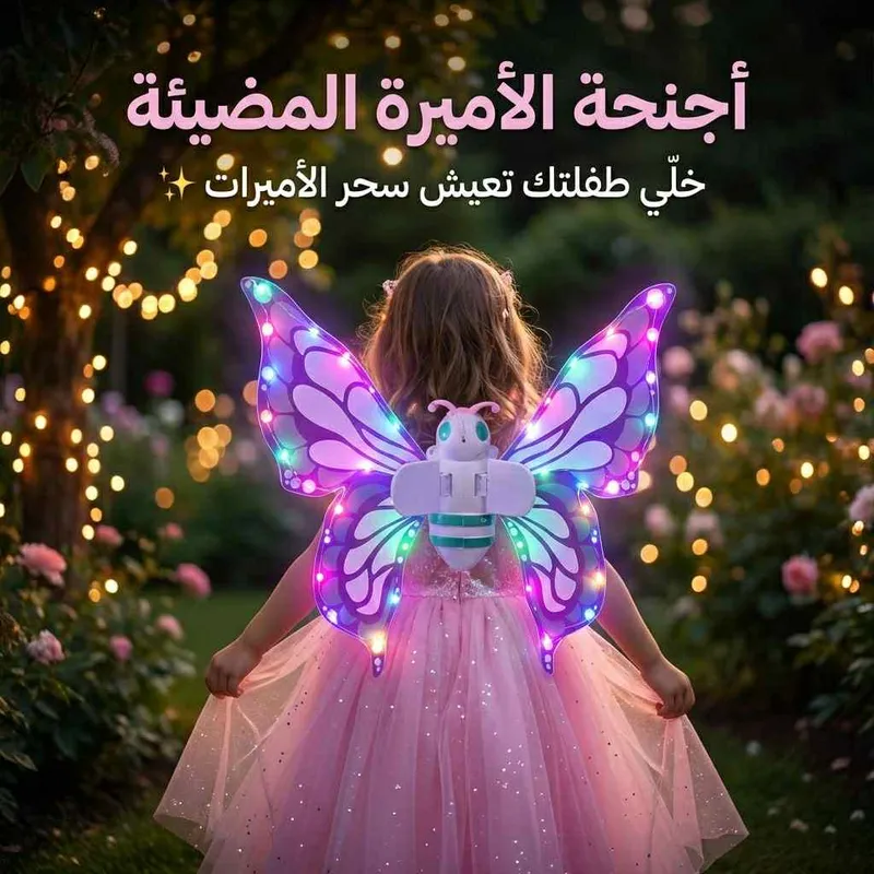 اجنحة الاميرة المضيئة